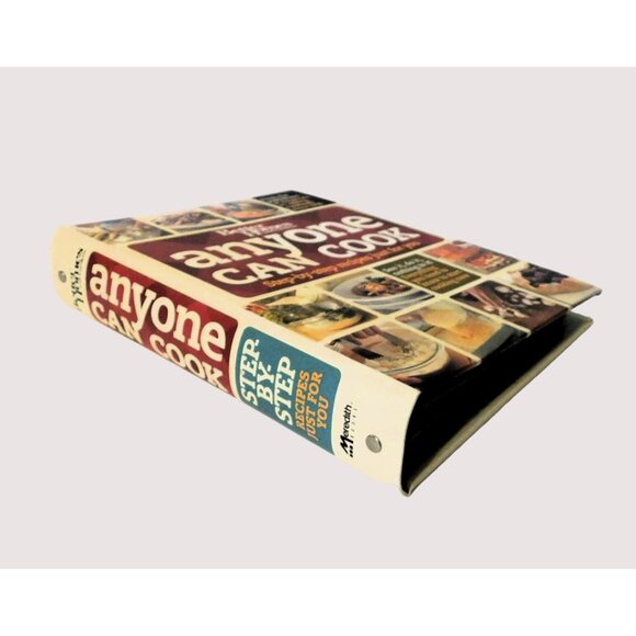 Anyone Can Cook Better Homes and Gardens Cookbook 1st Edition 2007 HB Binder - Picture 2 of 15